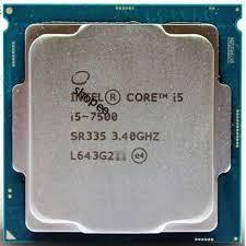 CPU intel I5 - 7500+7400 Tray không box+tản