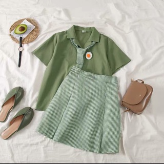[Set váy Cute] Set váy nữ xinh xắn, cute hạt me