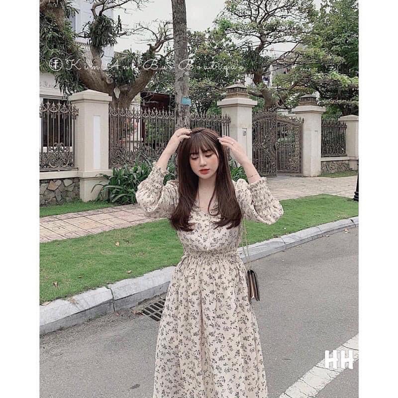 🌸VÁY HOA BE CHUN EO