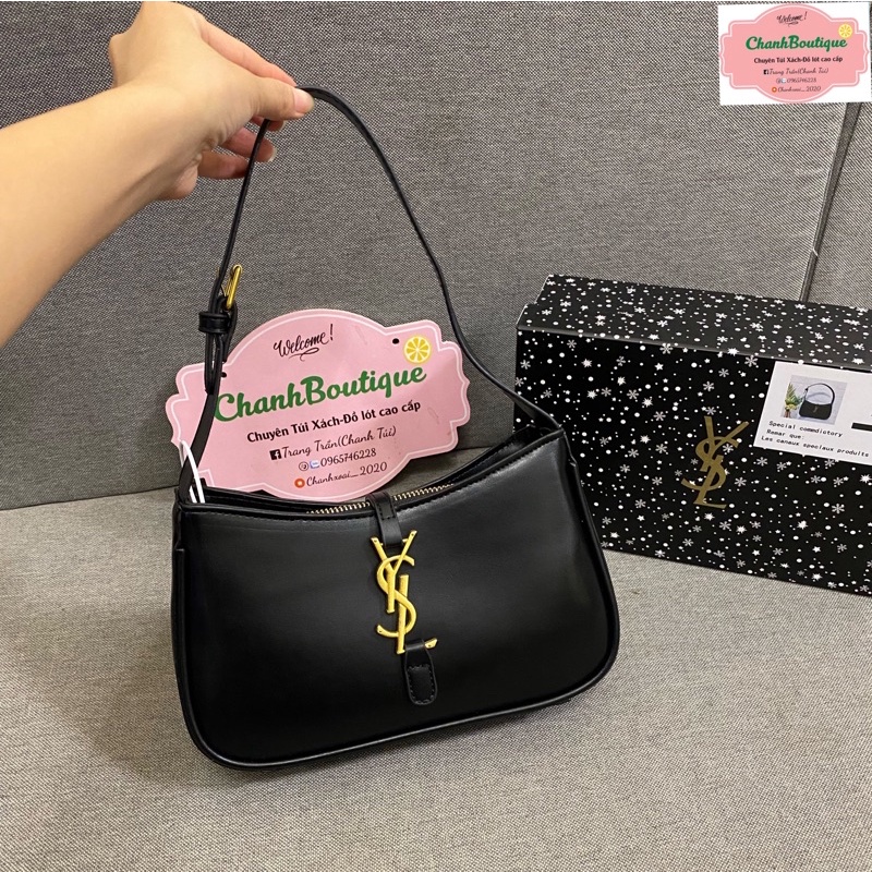 Túi xách nữ túi kẹp nách chữ Y Sz 22cm