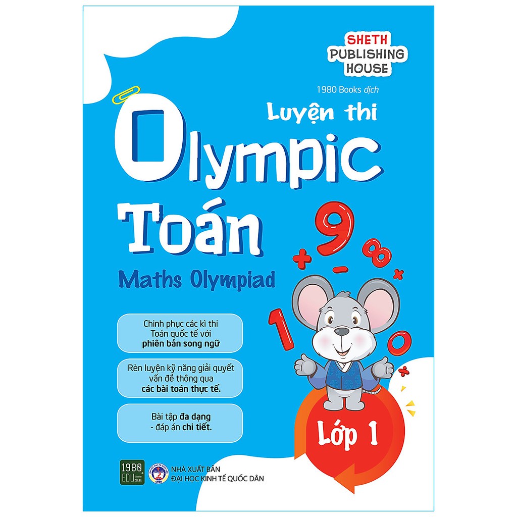 Sách - Luyện Thi Olympic Toán - Maths Olympiad - Lớp 1 - TTR Bookstore