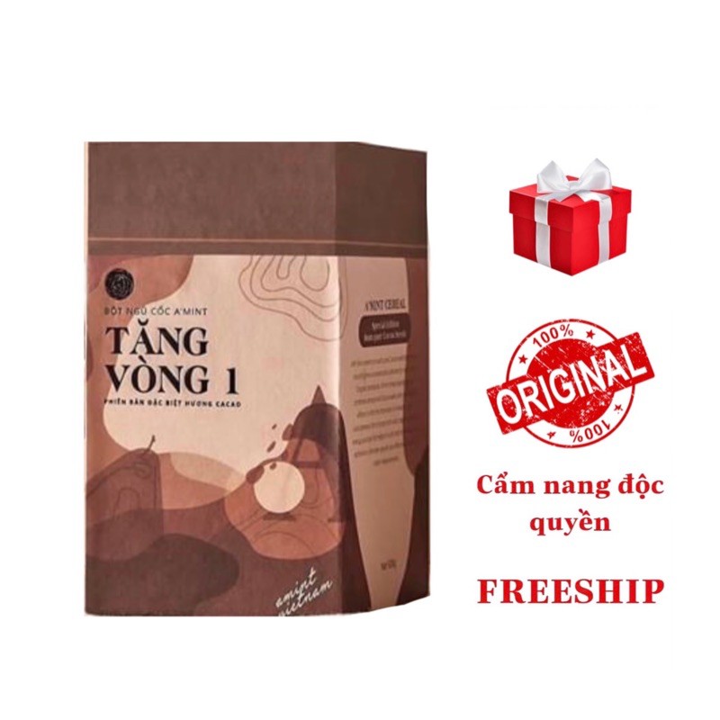 NGŨ CỐC TĂNG VÒNG 1 CACAO- kèm cẩm nang độc quyền A'mint