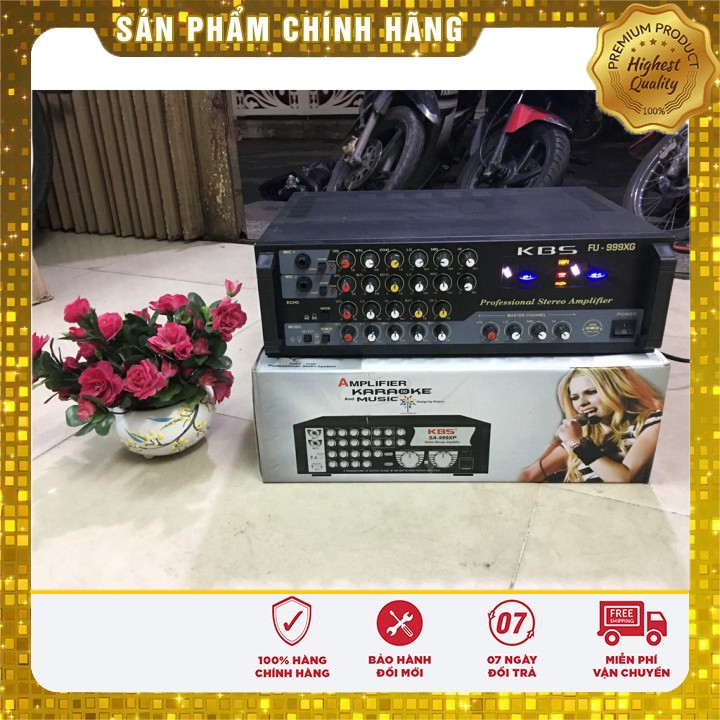 [ HÀNG CHẤT LƯỢNG] Amply KBS/ CaliVIP công suất lớn nghe nhạc và hát karaoke rất hay - GIÁ TÔT NHẤT