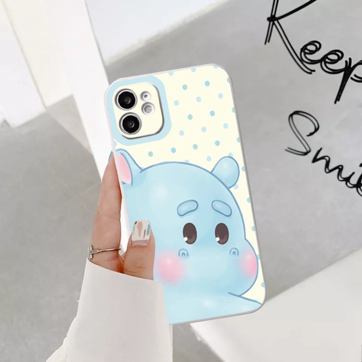 Ốp lưng iphone couple hà mã ngại ngùng chống sốc bảo vệ camera ốp iphone13/12/11/pro/promax/x/xr/xsmax/se2020/8/7/6plus