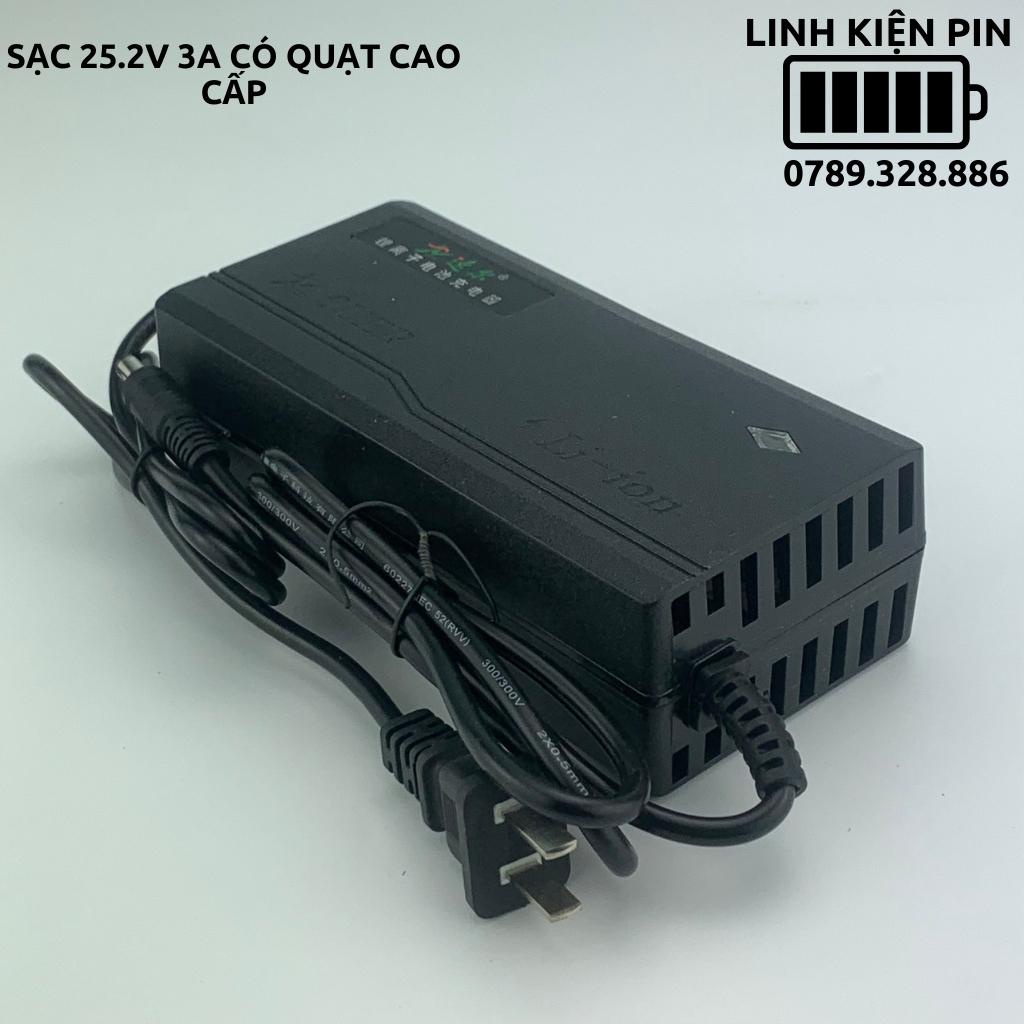 Sạc pin 6s 25.2v 3a có quạt cao cấp