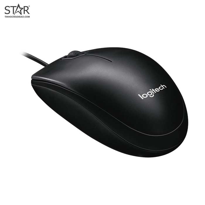 Chuột Văn Phòng Logitech M100R Chính Hãng (Đen)