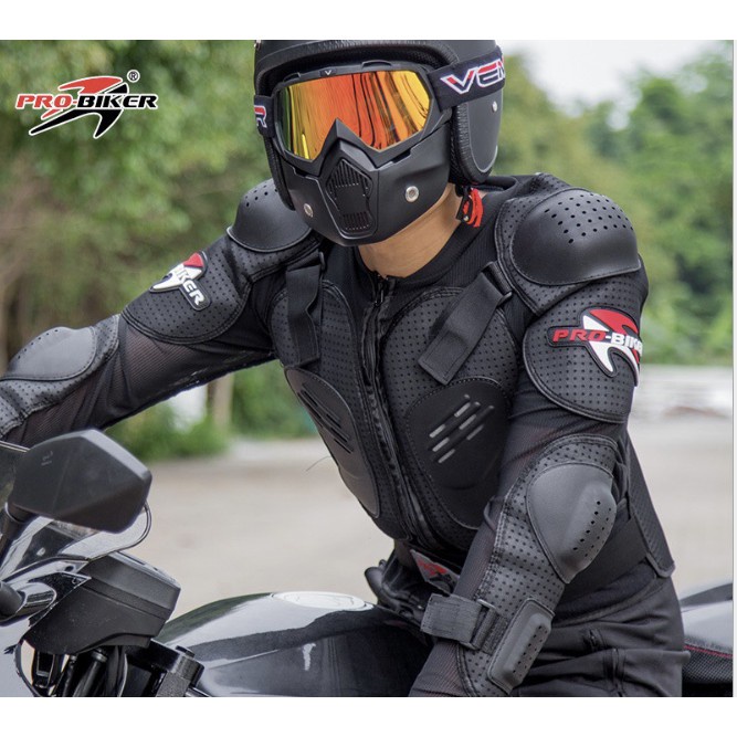 Áo Giáp Lưới Probiker - Áo giáp lưới PUBG - ÁO GIÁP ĐI MOTOR , Bảo Hộ Xe Máy - BH 3 Tháng Sử Dụng