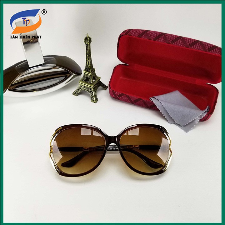 Mắt kính nữ thời trang - Bảo hành 12 tháng - Đủ bộ hộp đựng kính như hình