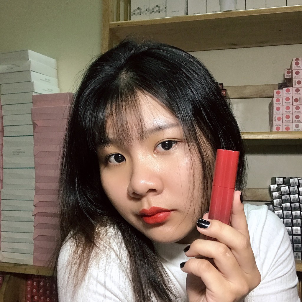 Son Kem Lì Hàn Quốc Black Rouge Color Lock Heart Tint 31.3g Chính Hãng, H1,H2,H3,H4,H5