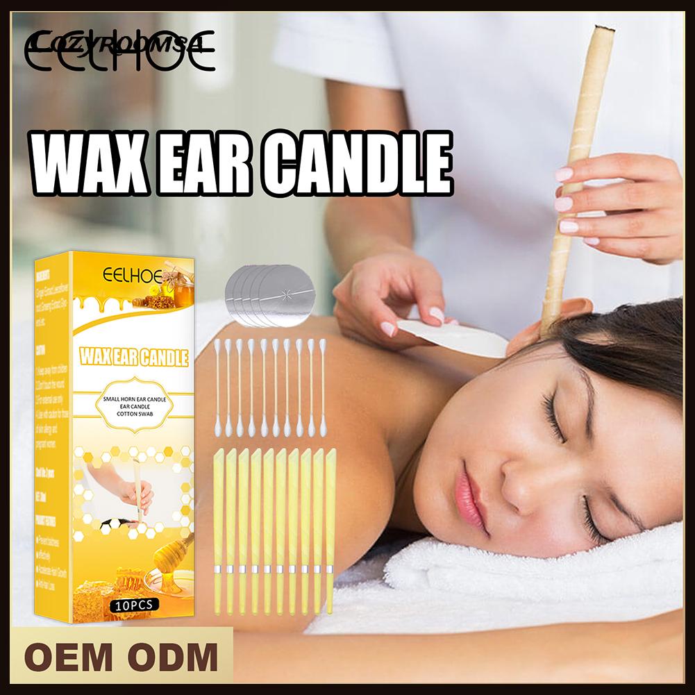 Bộ Dụng Cụ Vệ Sinh Tai Bằng Sáp Ong Tự Nhiên