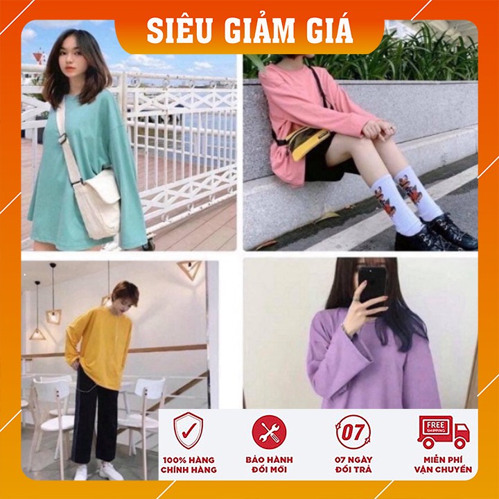 Áo Thun Nữ Dài Tay ❤️ Áo phông dài tay ULZZANG nữ kiểu dáng KOREA SIÊU HOT ❤️