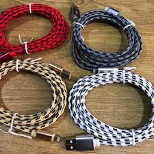 Cáp sạc lightning AY dây dù 3m (Chính hãng - Bảo hành 12 tháng)(BM-01252)