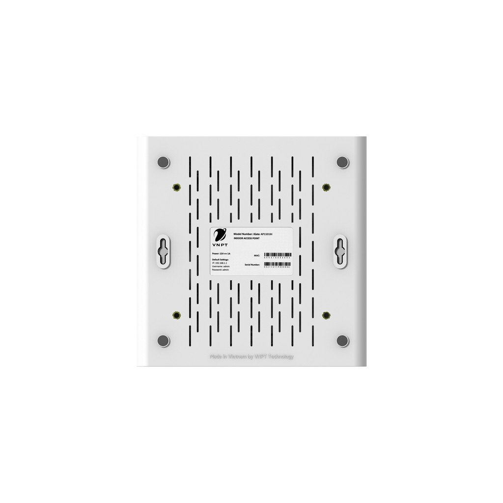 Bộ phát sóng Wifi trong nhà 2 băng tần tốc độ cao Indoor Wifi Access point - iGate AP2IH VNPT Technology