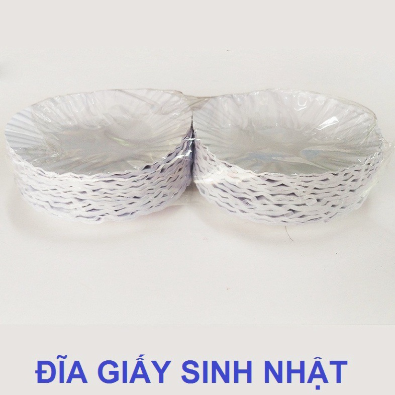 0,5kg đĩa giấy đựng bánh kem