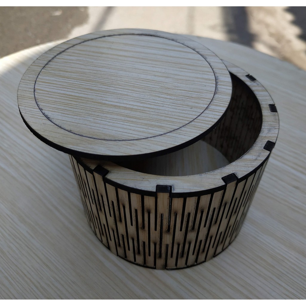 Hộp Quà Gỗ Hình Tròn | BigBuy360 - bigbuy360.vn