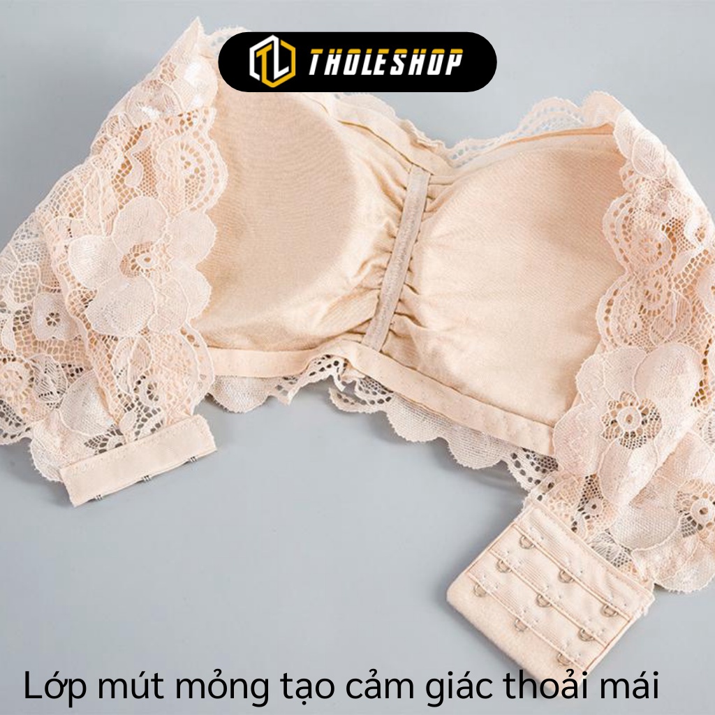 Áo Bra Nữ - Áo Lót Dạng Ống Không Dây Kiểu Ren Có Mút Đệm Thoáng Mát 8520