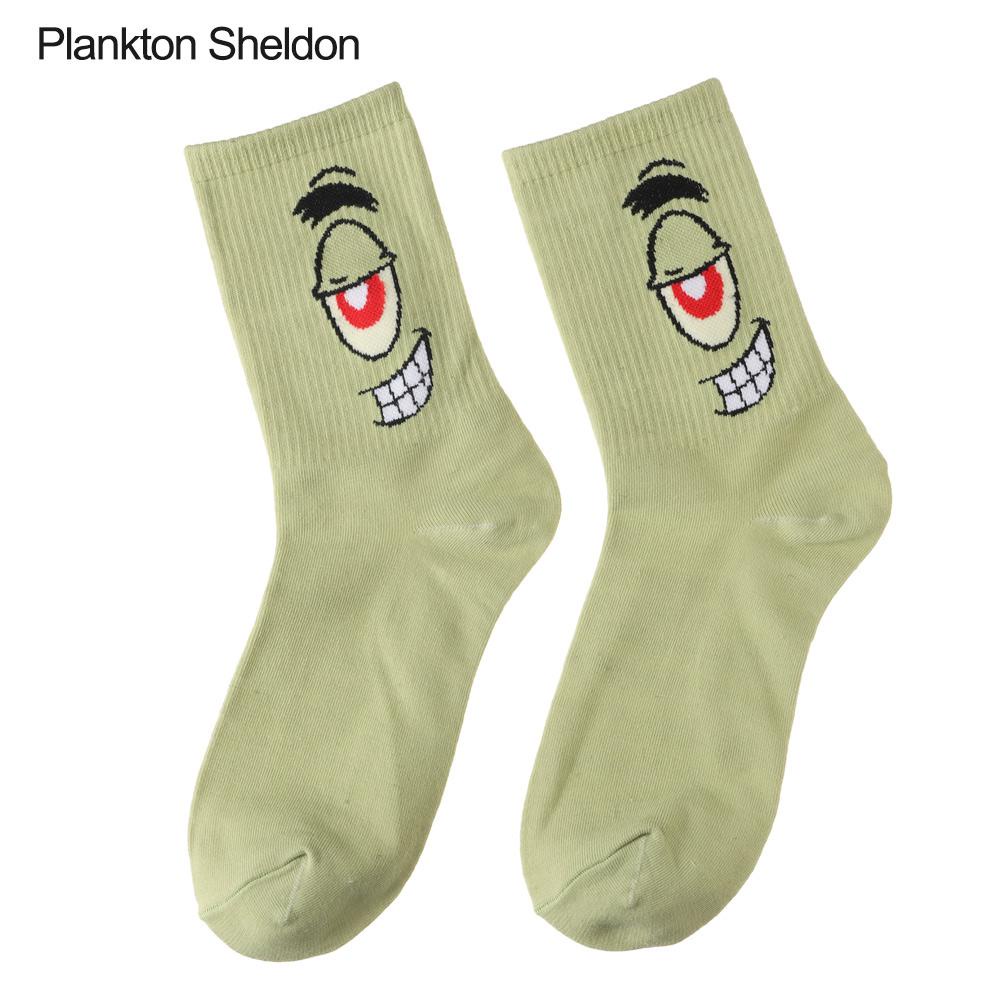 YVE Vớ Co Giãn Giữ Nhiệt Lạnh In Họa Tiết Hoạt Hình Spongebob Cho Nữ