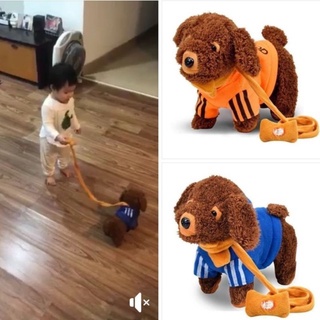 Đồ chơi Chó mèo - Chó bông biết đi biết nhảy có tiếng việt