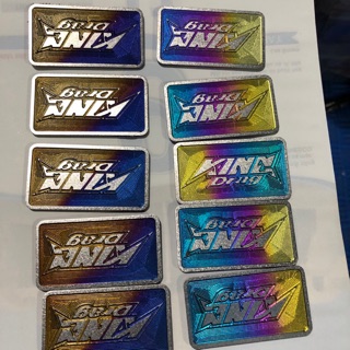 Logo kinhdrag khò điện phân dán chân phuộc vario đa năng