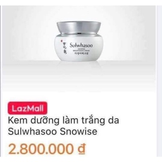 [Mới Mini size 5ml]Kem dưỡng trắng da bạch sâm mờ thâm sạm da