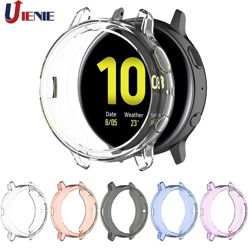 Sale 69% Vỏ nhựa TPU bảo vệ đồng hồ thông minh Samsung Galaxy Watch , Purple,Active 2 40mm Giá gốc 24000đ- 28F9-1