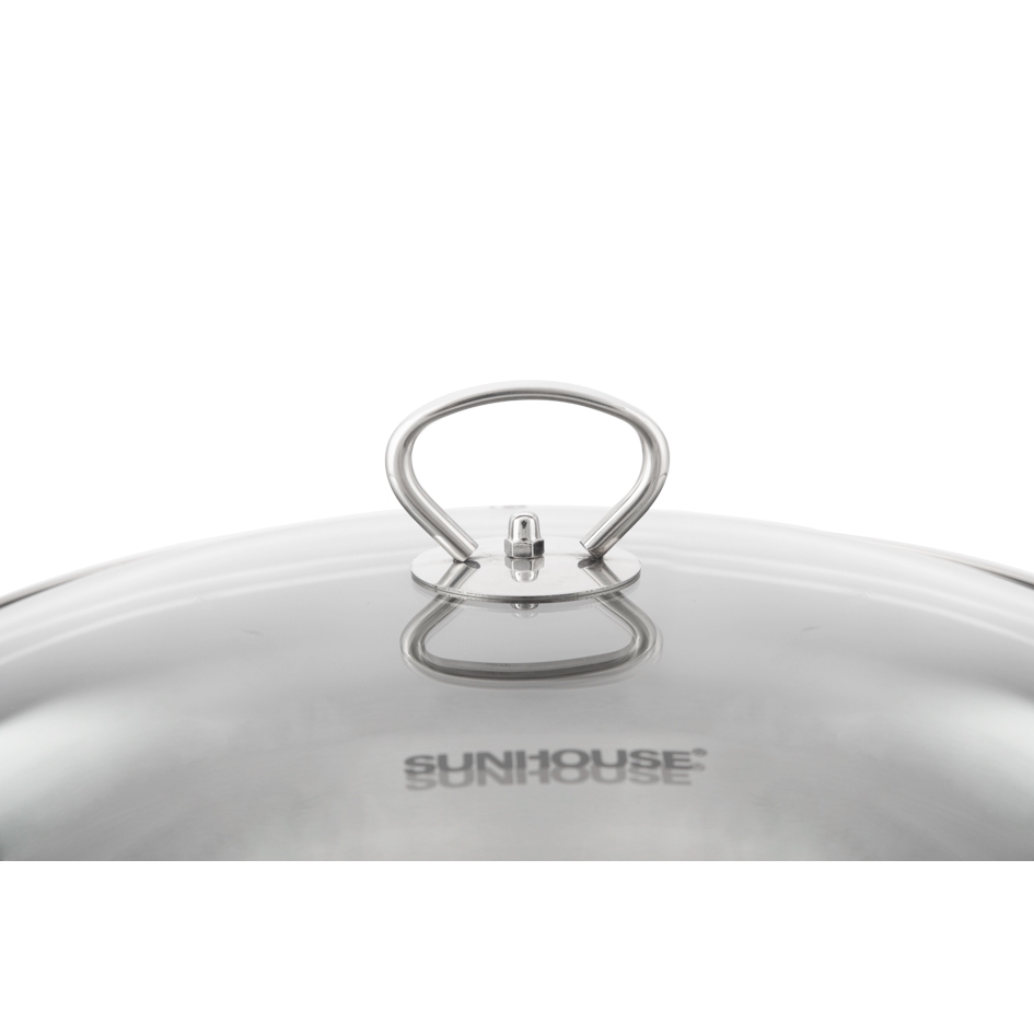 Nồi luộc gà inox 3 đáy sunhouse LG28 CÓ HÌNH THẬT