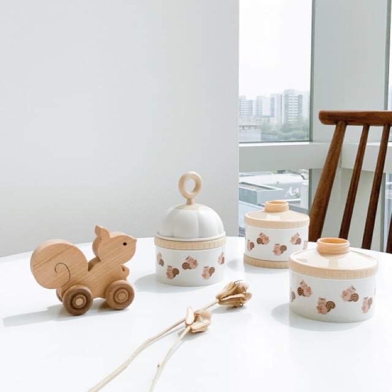 Hộp đựng sữa bột phong cách Hàn Quốc cho mẹ và bé - Hộp chia sữa siêu xinh