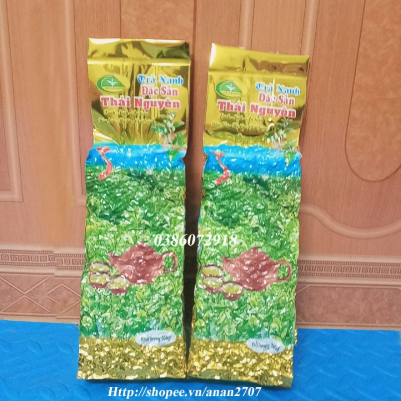 TRÀ XANH THÁI NGUYÊN NHÀ LÀM LOẠI NGON - SẠCH ( GÓI 500G)