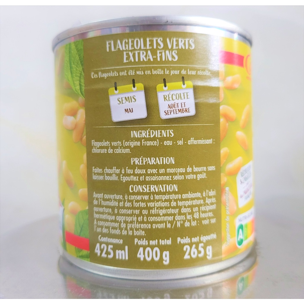 [Hộp 400g] ĐẬU TÂY XANH LOẠI NGON [France] CSN Flageolet Bean