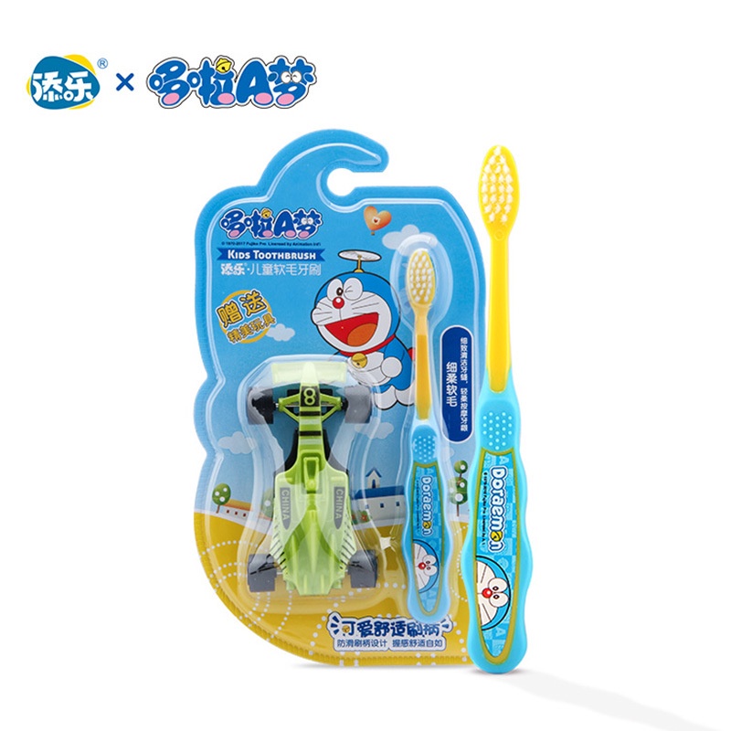Bình Đựng Bàn Chải Đánh Răng Hình Doraemon Xinh Xắn