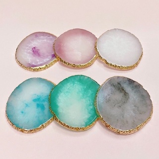 Miếng đá pha sơn gel - chụp ảnh móng nail - đá loang, đá cẩm thạch