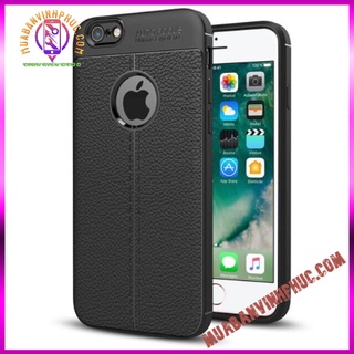 ỐP LƯNG SILICON ĐIỆN THOẠI IPHONE 6 / IPHONE 6S (MÀU TRONG SUỐT-ĐEN) - MBVP.COM