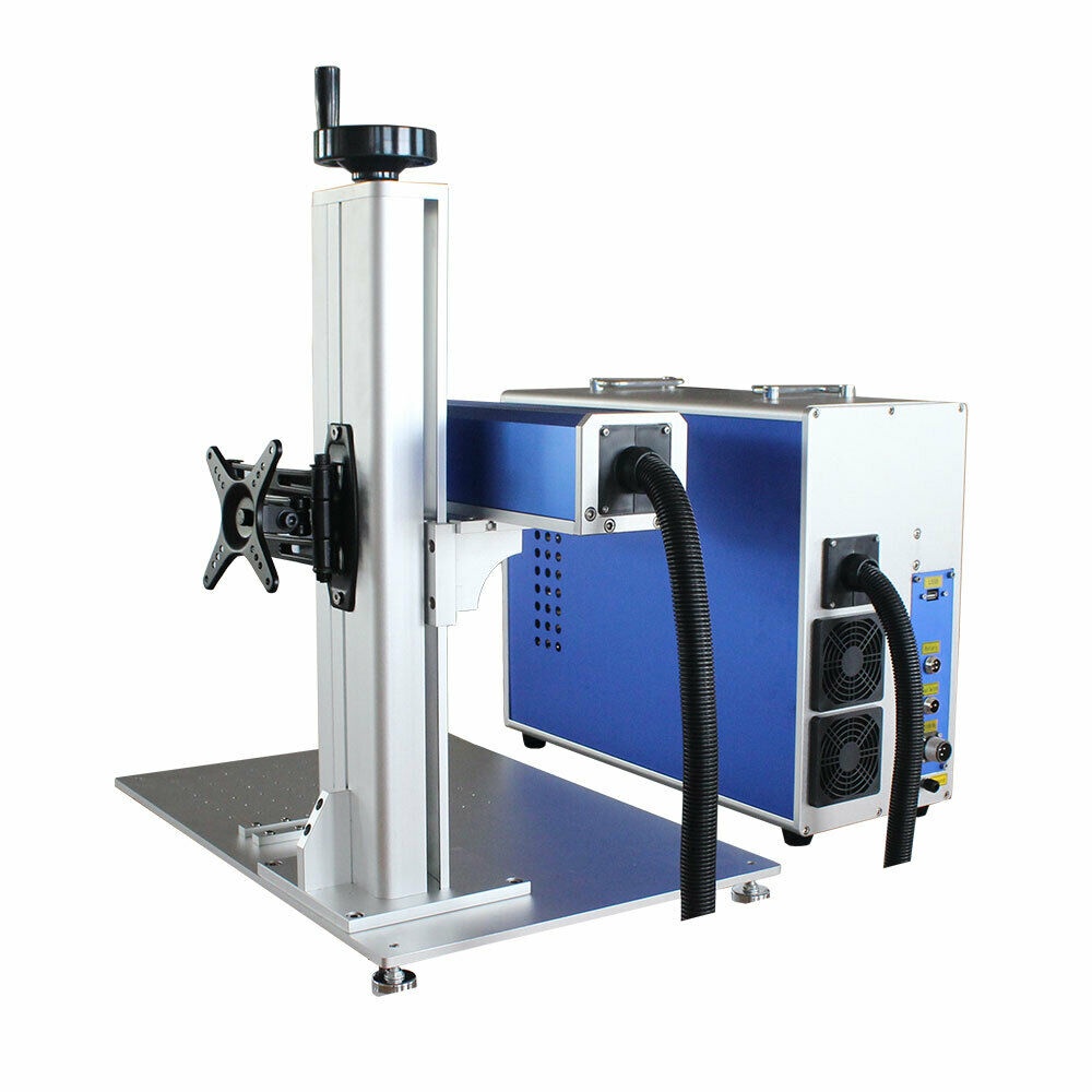 Máy khắc laser fiber kim loại và trên nhiều chất liệu Raycus  khắc trên mọi chất liệu 50W 2022
