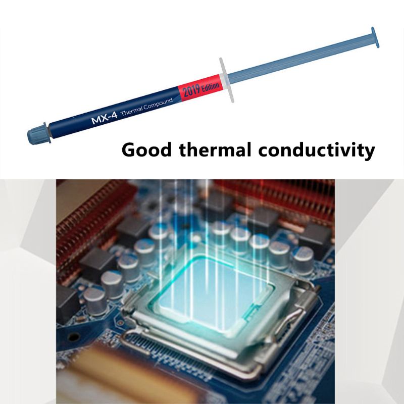 Keo tản nhiệt MX-4 2g 4g 8g 20g cho CPU máy tính INTEL