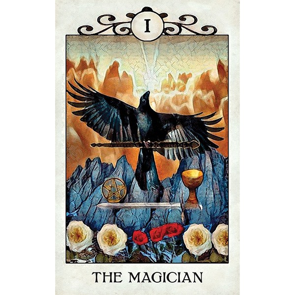 Bộ Bài Crow Tarot (Mystic House Tarot Shop)