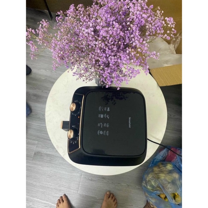 NỒI CHIÊN KHÔNG KHÍ NINESHIELD KB-8001M DUNG TÍCH LỚN 10 LÍT CÔNG SUẤT 1500W tongkhodochoi.12