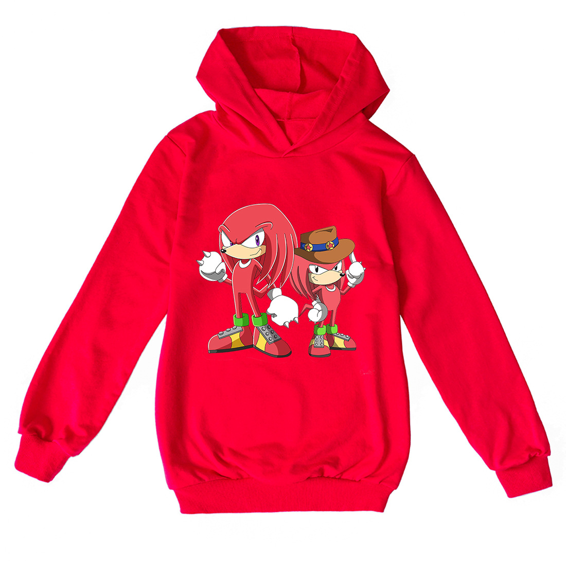 Áo Khoác Hoodie Họa Tiết Hoạt Hình Sonic Dễ Thương Cho Bé W1324