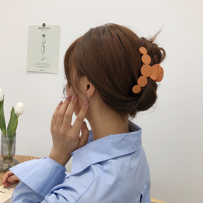 Kẹp tóc cỡ lớn kiểu dáng xinh xắn phong cách Hàn Quốc dành cho nữ