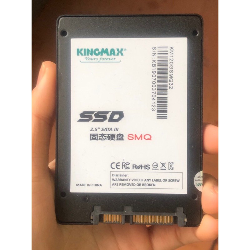 SSD Kingmax 120Gb🔥BẢO HÀNH 36 THÁNG🔥 Tương thích nhiều thiết bị - Nhỏ gọn, chống va đập - Lưu trữ thoải mái, an toàn