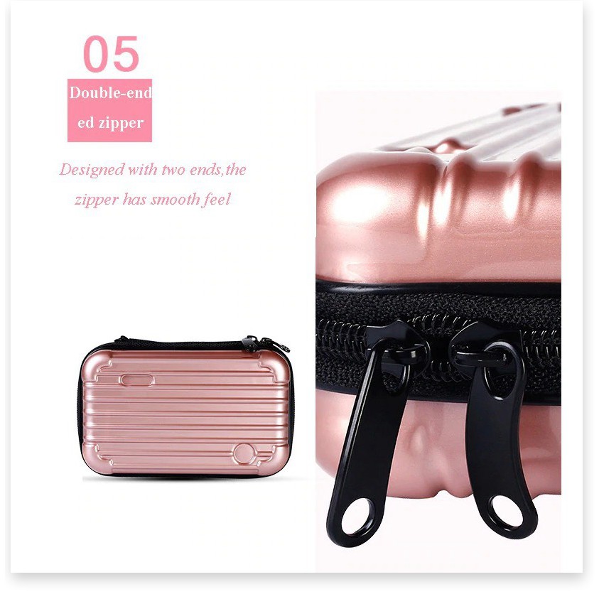 Túi đựng mỹ phẩm  ⛔GIÁ SỈ⛔  Vali đựng mỹ phẩm, giúp bạn sắp xếp và bảo quản các loại vật dụng gọn gàng, dễ thương 5152