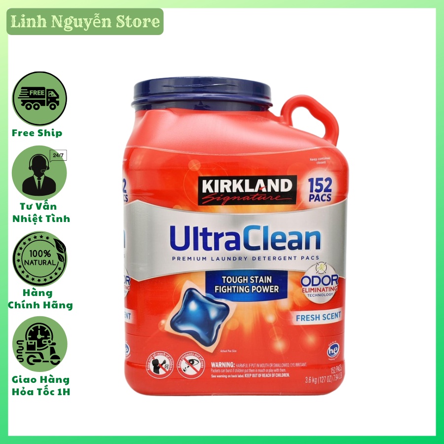 VIÊN GIẶT KIRKLAND 152 VIÊN