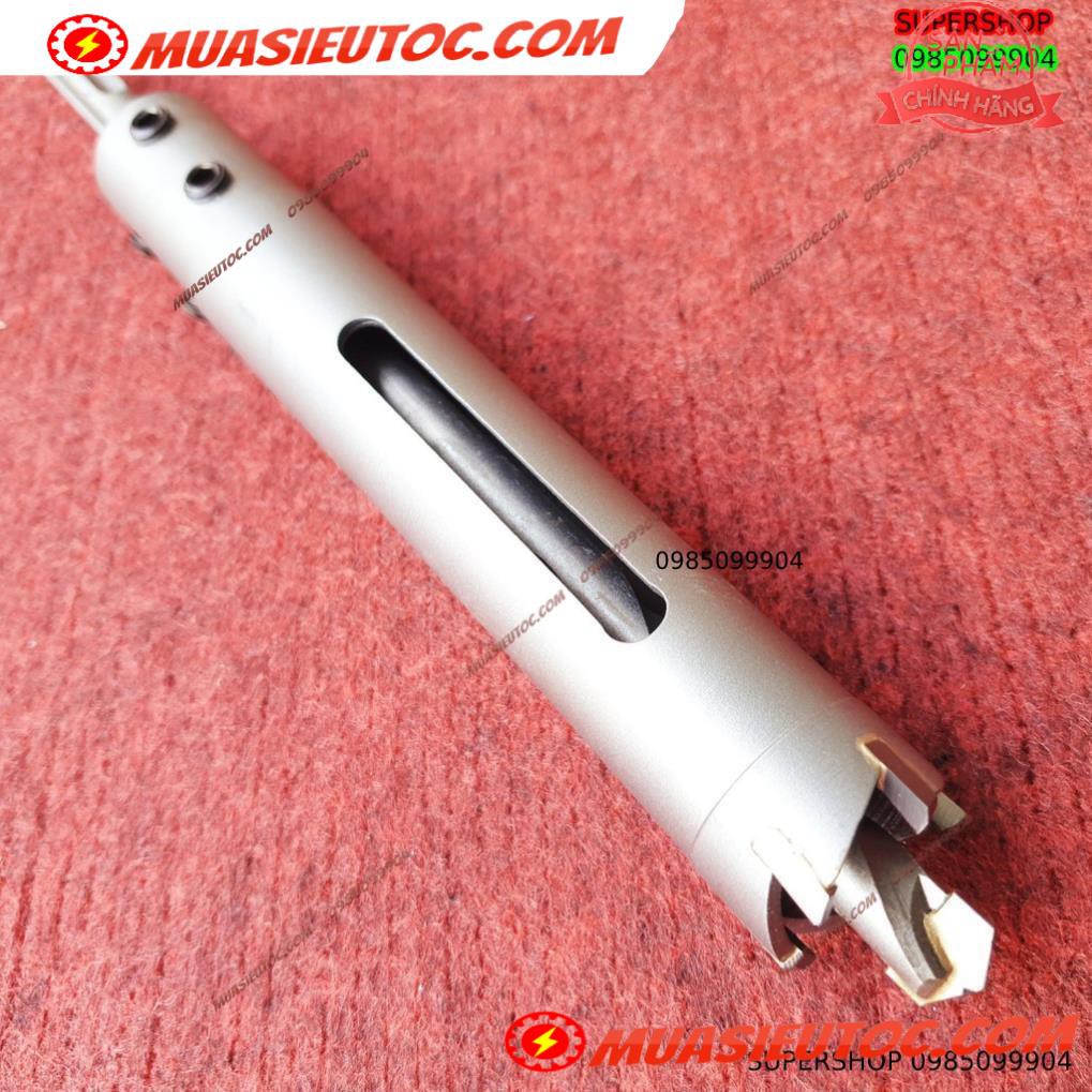 Mũi khoan rút lõi khoét tường gạch sâu Phi 27 x 120 mm không khoan bê tông, không khoan chế búa