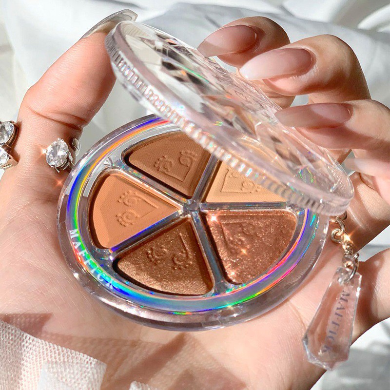 🌈🍓🍭 Phấn Mắt Kiêm Nhũ Má Bắt Sáng Maffick Bloom Mix Petal Eye Shadow Hình Hoa 5 Cánh Siêu Hot - Y294 - C2T2 | BigBuy360 - bigbuy360.vn