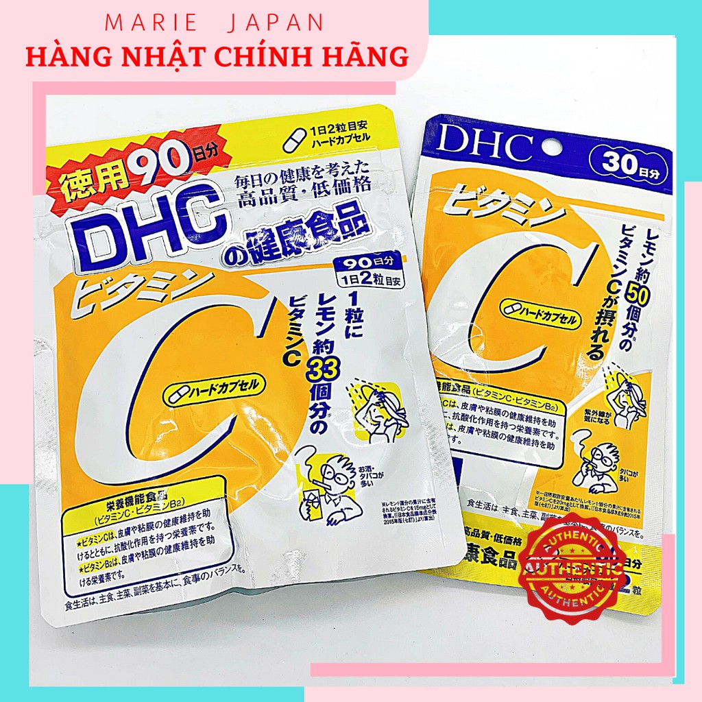 Viên Uống DHC Bổ Sung Vitamin C Nhật Bản