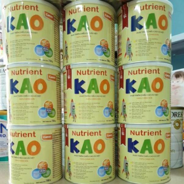 Combo 5 lon Sữa NUTRIENTKAO 700g (KAO - NUTRIENTKAO) DateT3.2022