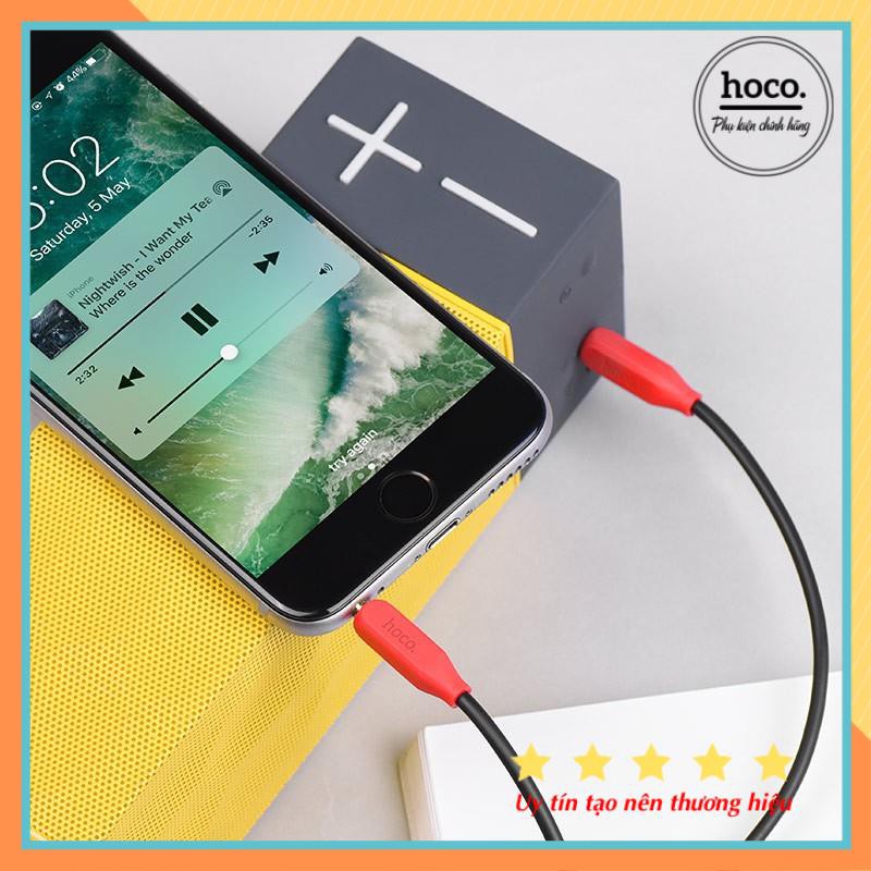 Cáp Audio 3.5Mm Hoco UPA11 Chính Hãng, Cáp AUX Bảo Hành 12 Tháng