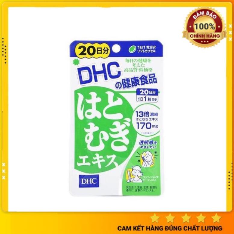 TRẮNG DA Viên uống trắng da Hatomugi DHC Coix 20 ngày gói 20 viên [HÀNG NHẬT NỘI ĐỊA]