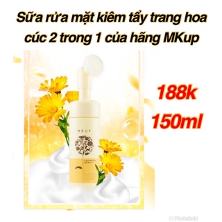 Sữa rửa mặt kiêm tẩy trang hoa cúc 2 trong 1 của hãng MKup