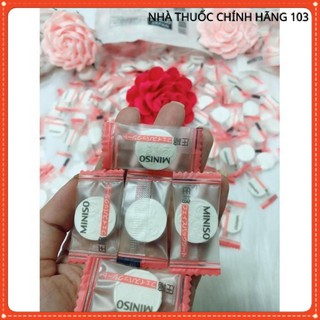 01 viên mặt nạ 🔺freeship🔺 giay nén miniso nhật bản