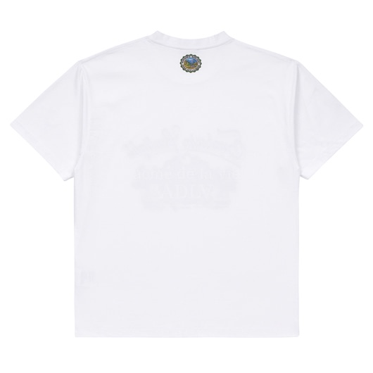 Áo phông ADLV Lisa·greenery artwork authentic trắng full size - áo thun Acme De La Vie cotton cho nam và nữ